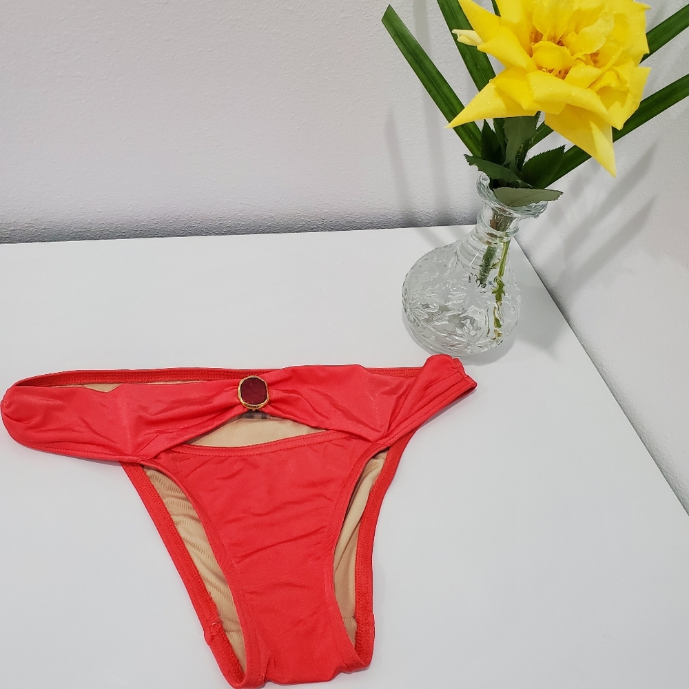 Victoria's Secret Cut Out Jeweled Bikini Bottom